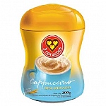 Café Cappuccino 3 CORAÇÕES Descafeinado Pote 200g