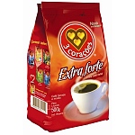 Café Torrado e Moído Extra Forte 3 CORAÇÕES Pacote 500g