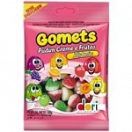 Bala de Goma Gomets DORI Pudim Creme e Frutas 100g