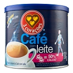 Café Com Leite 3 CORAÇÕES Pote 330g