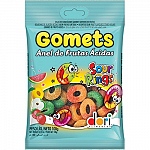 Bala de Goma Gomets Jujuba DORI Anel de Frutas Ácidas 100g