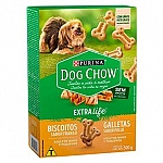 Petisco para Cães Carinhos DOG CHOW Biscoitos Frango Integral Mini Assados 500g