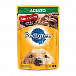 Petisco para Cães Adultos PEDIGREE Sabor Carne ao Molho Sachê 100g