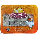 Miúdos Congelados de Frango RIVELLI Moela Bandeja 1 Kg