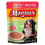 Petisco para Cães Adultos MAGNUS Carne ao Molho 85g