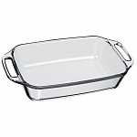 Assadeira MARINEX Retangular Grande de Vidro 3,5 Litros