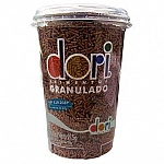 Chocolate Granulado DORI Sem Lactose 0% Proteína do Leite Copo 215g