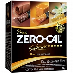 Adoçante em Pó Sabores ZERO CAL Sucralose Caixa 24g Com 30 Envelopes de 800mg Cada