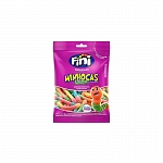 Bala de Gelatina FINI Minhocas Cítricas Pacote 100g
