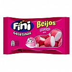 Bala de Gelatina Beijos FINI Sabor Morango 40g