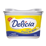 Margarina Cremosa com Sal DELÍCIA Pote 500g