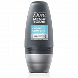 Desodorante Roll On DOVE Men + Care Clean Comfort 50ml