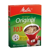 Filtro de Papel MELITTA Original Nº 103 com 30 Unidades