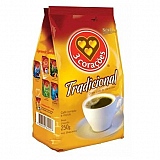 Café Torrado e Moído Tradicional 3 CORAÇÕES Pacote 250g