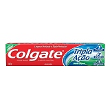 Creme Dental COLGATE Tamanho Família Tripla Ação Menta Original 180g