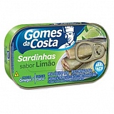 Sardinha GOMES DA COSTA Sabor Limão Lata 84g