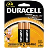 Pilha Pequena AA DURACELL Alcalina com 2 Unidades