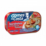Sardinha ao Molho de Tomate GOMES DA COSTA Lata 84g