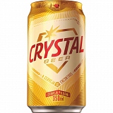 Cerveja CRYSTAL Pilsen Lata 350ml