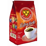 Café Torrado e Moído Extra Forte 3 CORAÇÕES Pacote 500g