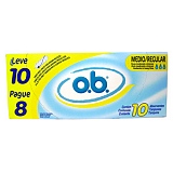 Absorvente Interno OB Médio Leve 10 Pague 8