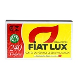 Fósforos de Segurança Longos FIAT LUX Com 240 Unidades