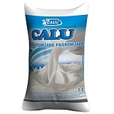 Leite Pasteurizado Tipo C CALU Saquinho 1 Litro