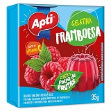 Gelatina em Pó Sabor Framboesa APTI 35g