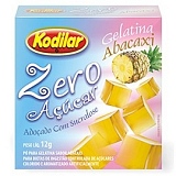 Gelatina em Pó Zero Açúcar Abacaxi KODILAR 12g