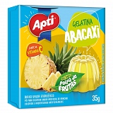Gelatina em Pó Sabor Abacaxi APTI 35g
