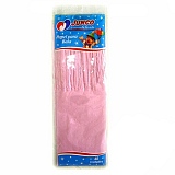 Papel para Bala Rosa com Franja JUNCO com 48 Folhas