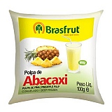 Polpa de Fruta Congelada BRASFRUT Integral Abacaxi 100g