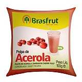 Polpa de Fruta Congelada BRASFRUT Integral Acerola 100g