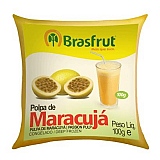 Polpa de Fruta Congelada BRASFRUT Integral Maracujá 100g