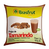 Polpa de Fruta Congelada BRASFRUT Integral Tamarindo 100g