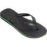 Sandália HAVAIANAS Brasil Preto Tamanho 37/38