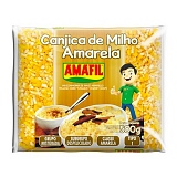 Canjica de Milho Amarela AMAFIL Pacote 500g