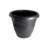 Vaso de Pendurar INJEPLASTEC Preto