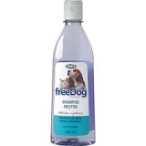 Shampoo Neutro para Adultos e Filhotes FREEDOG para Cães e Gatos Embalagem 350ml