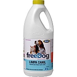 Detergente Limpa Canil FREEDOG para Cães e Gatos Embalagem 2L