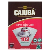Filtro de Papel CAJUBÁ Número 102 com 30 Unidades
