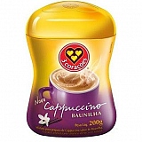 Café Cappuccino 3 CORAÇÕES Baunilha Pote 200g