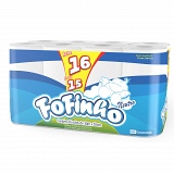 Papel Higiênico Folha Simples 30m FOFINHO Neutro Leve 16 e Pague 15