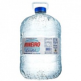 Água Mineral MINEIRO Cristal Garrafão 6L