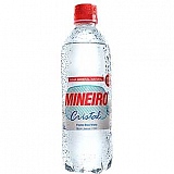Água Mineral Natural MINEIRO Cristal com Gás Garrafa 500ml
