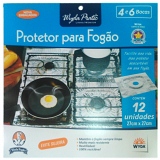 Protetor Para Fogão Wyda Pratic Com 12 Rolos de 27cm x 27cm