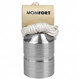 Prumo de Aço MOMFORT 500g Unidade