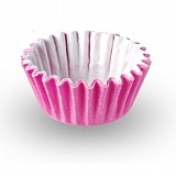 Forminha para Doces JUNCO Número 05 Rosa Contém 100 Unidades