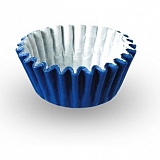 Forminha para Doces JUNCO Número 05 Azul Contém 100 Unidades