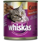 Petiscos para Gatos WHISKAS Molho de Carne Lata 290g